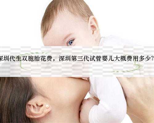 深圳代生双胞胎花费，深圳第三代试管婴儿大概费用多少？